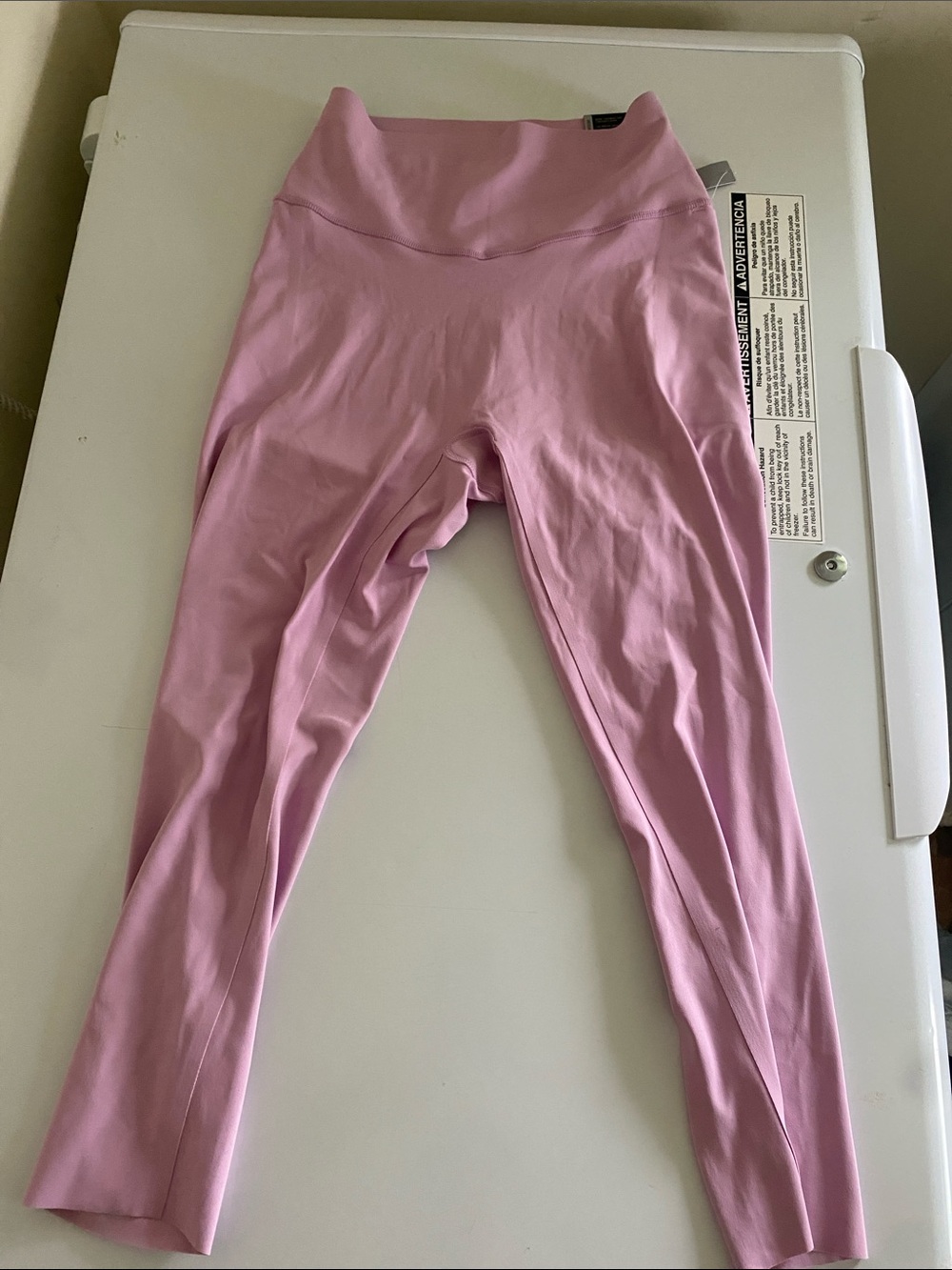 Victoria's Secret Light Pink High-Waist Leggings